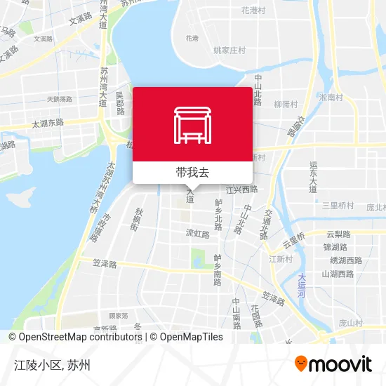 江陵小区地图