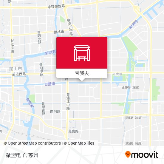 微盟电子地图
