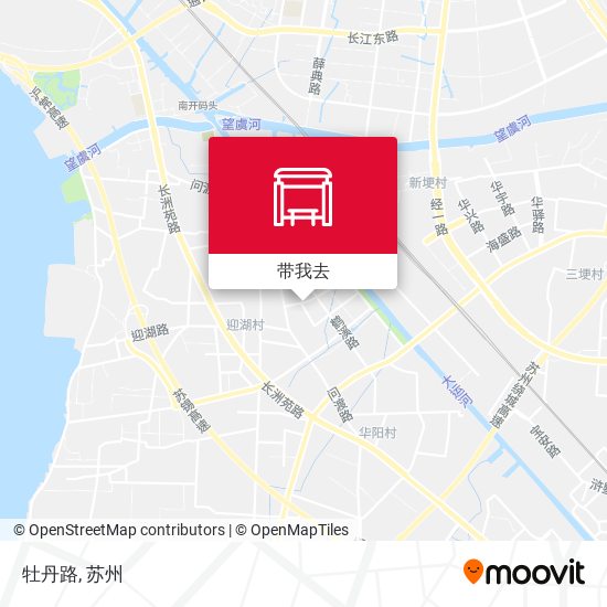 牡丹路地图