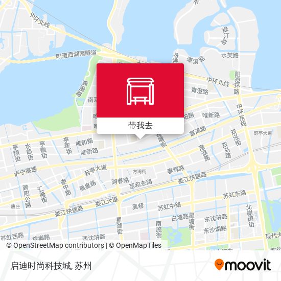 启迪时尚科技城地图