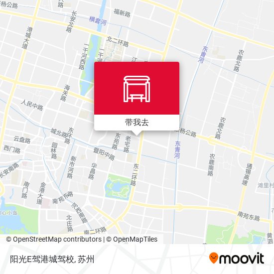 阳光E驾港城驾校地图