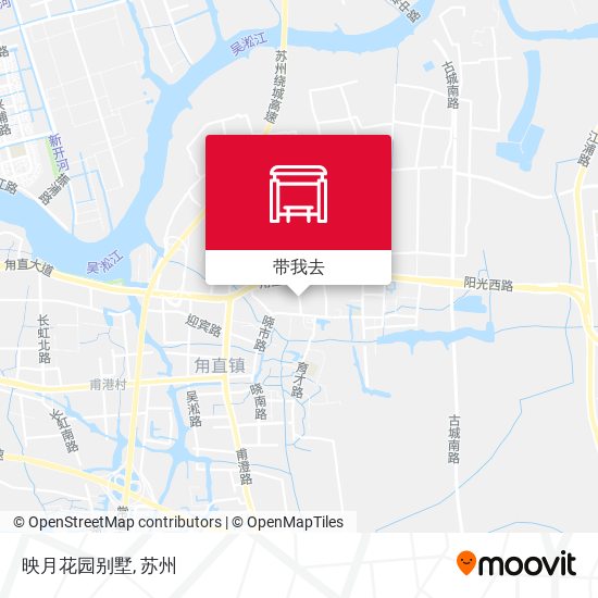 映月花园别墅地图