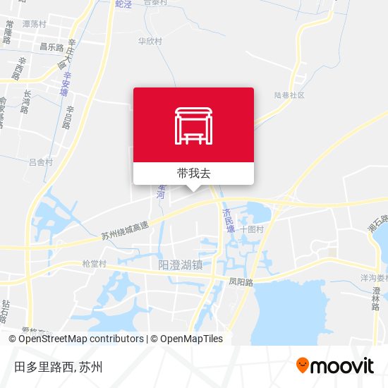 田多里路西地图