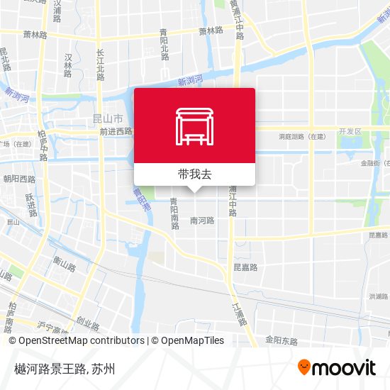 樾河路景王路地图