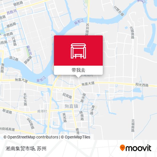 淞南集贸市场地图