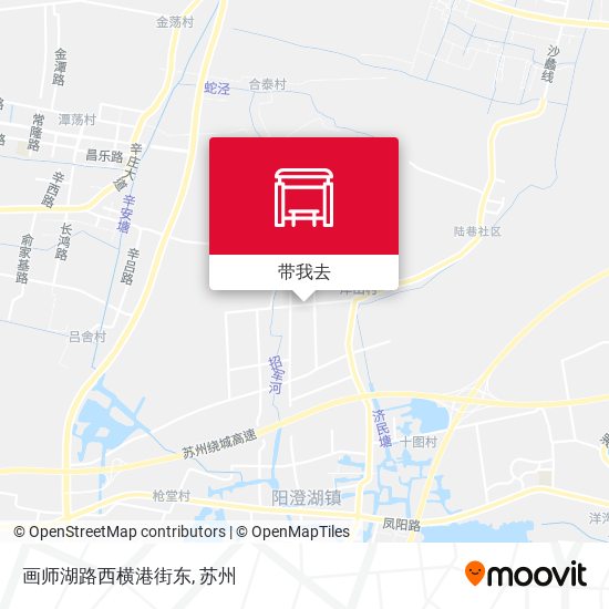 画师湖路西横港街东地图
