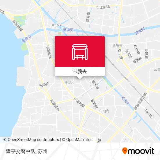 望亭交警中队地图