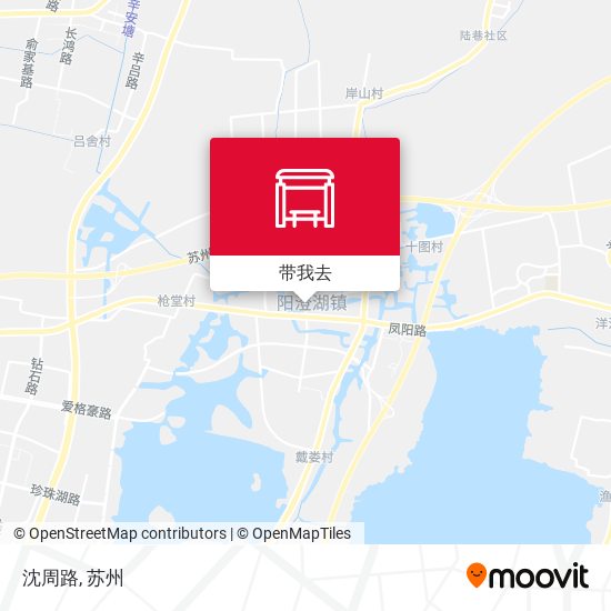 沈周路地图