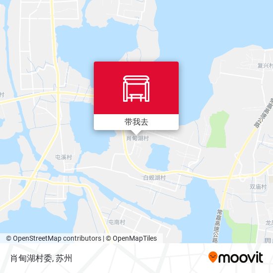 肖甸湖村委地图