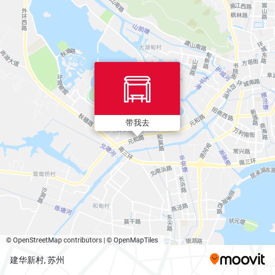 建华新村地图