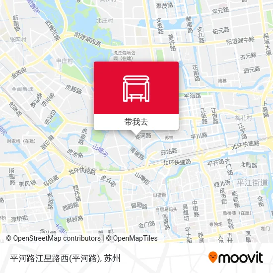 平河路江星路西地图