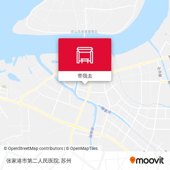 张家港市第二人民医院地图