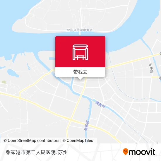 张家港市第二人民医院地图