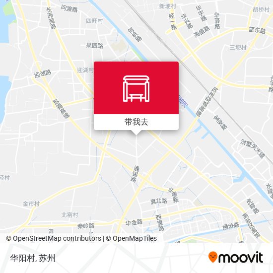 华阳村地图