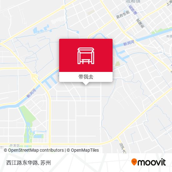 西江路东华路地图