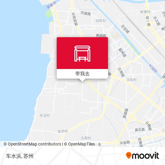 车水浜地图