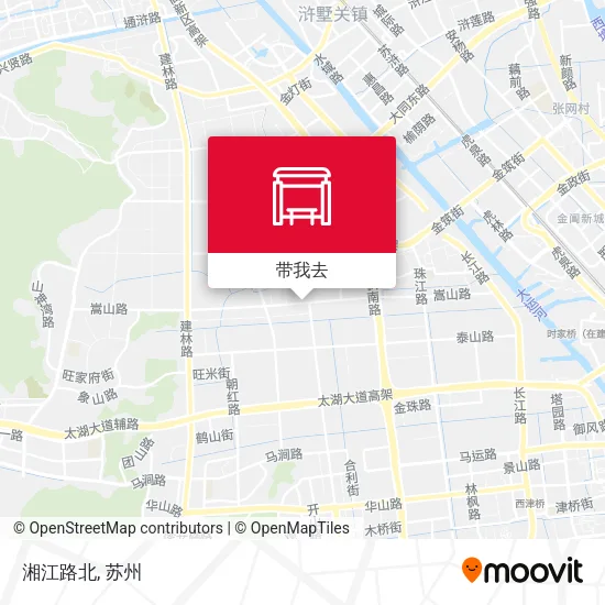 湘江路北地图