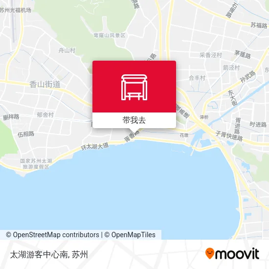 太湖游客中心南地图