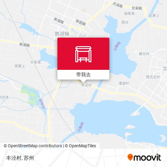 丰泾村地图