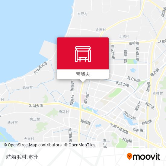 航船浜村地图