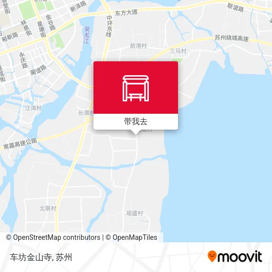 车坊金山寺地图