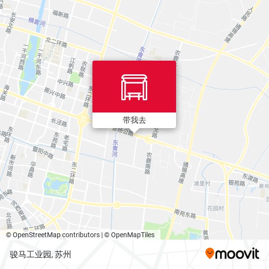 骏马工业园地图