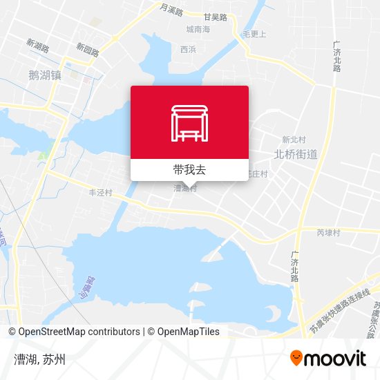 漕湖地图