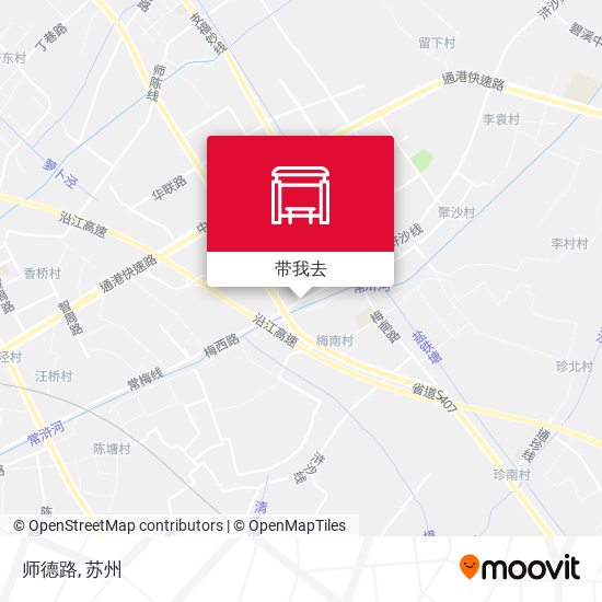 师德路地图