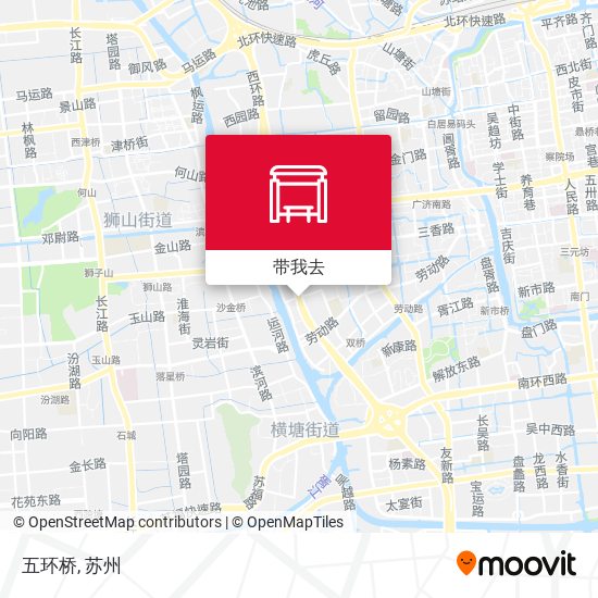 五环桥地图