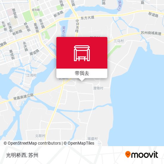 光明桥西地图