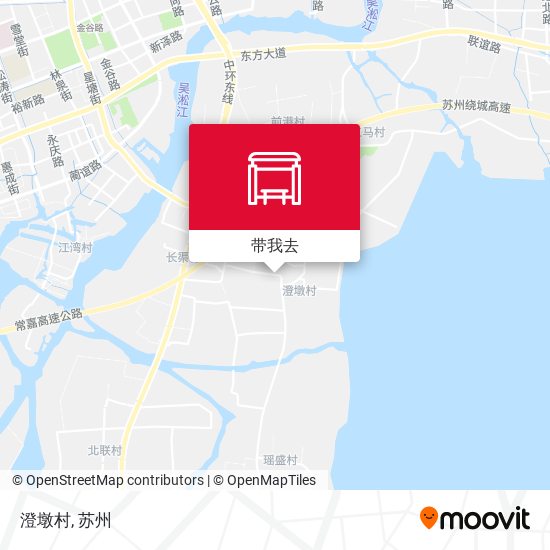 澄墩村地图