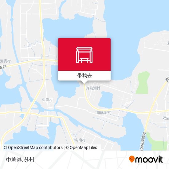 中塘港地图