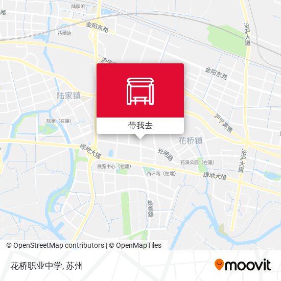 花桥职业中学地图