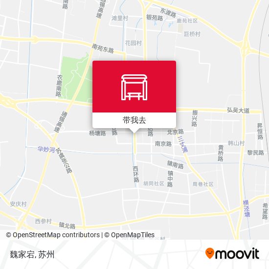 魏家宕地图