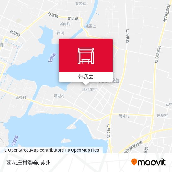 莲花庄村委会地图