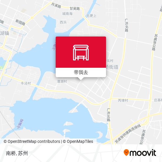 南桥地图