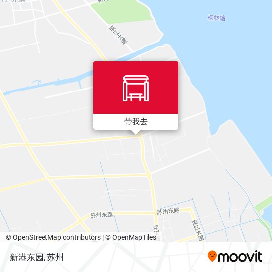新港东园地图