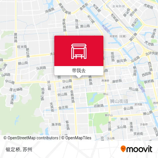 银定桥地图