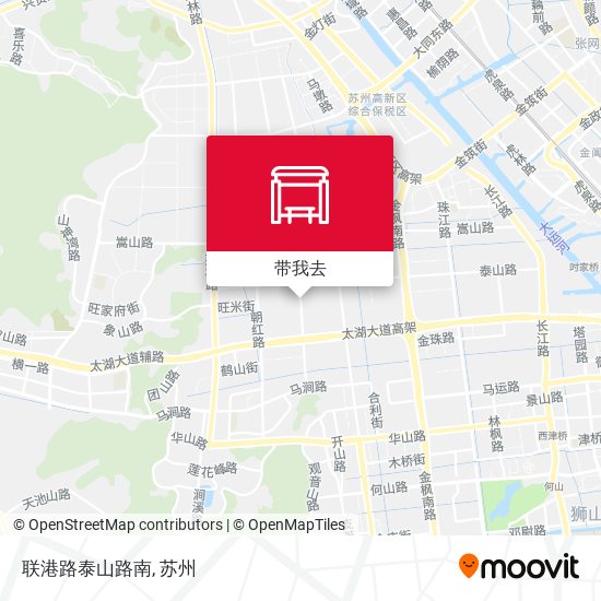 联港路泰山路南地图