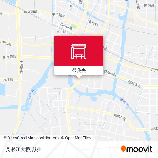 吴淞江大桥地图