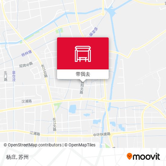杨庄地图
