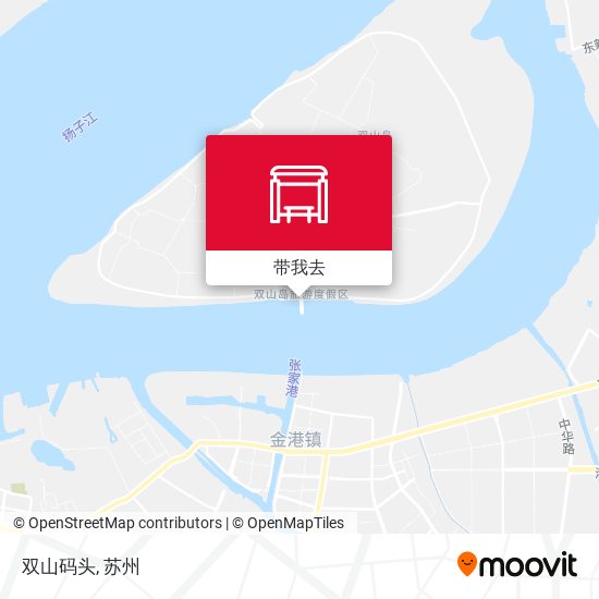 双山码头地图