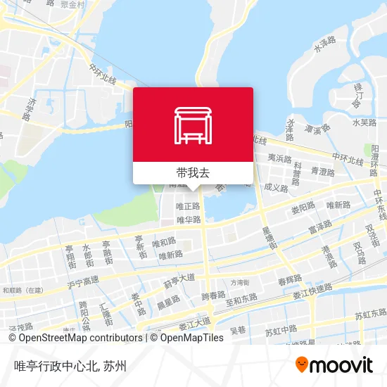 唯亭行政中心北地图