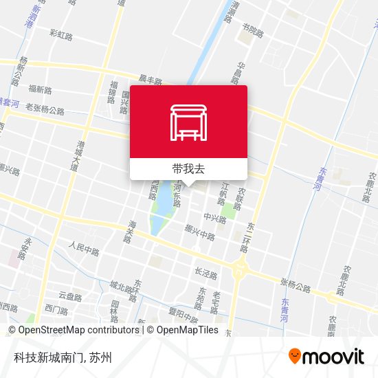 科技新城南门地图