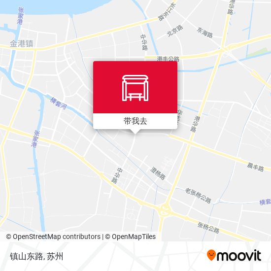 镇山东路地图