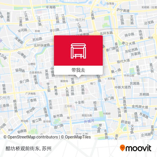 醋坊桥观前街东地图