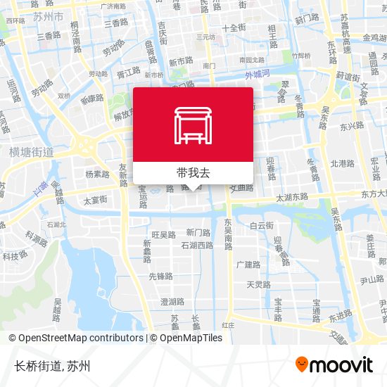 长桥街道地图