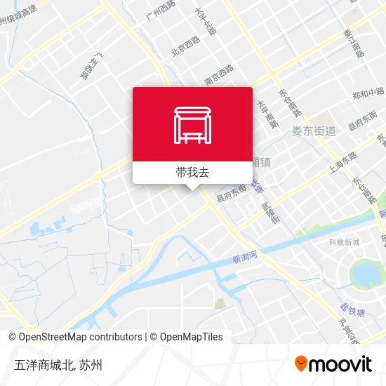 五洋商城北地图