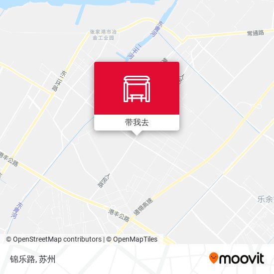 锦乐路地图