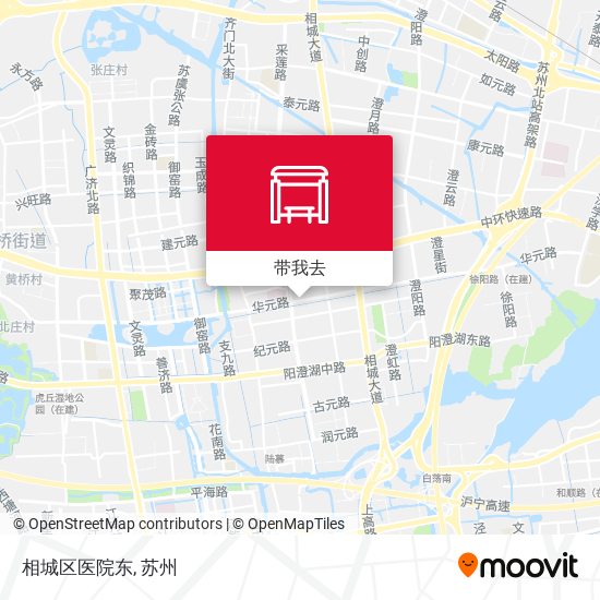 相城区医院东地图